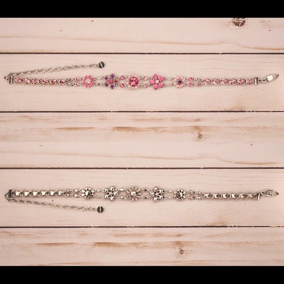 Authentic Givenchy Crystal Flower Choker Necklace - Picture 3 of 3